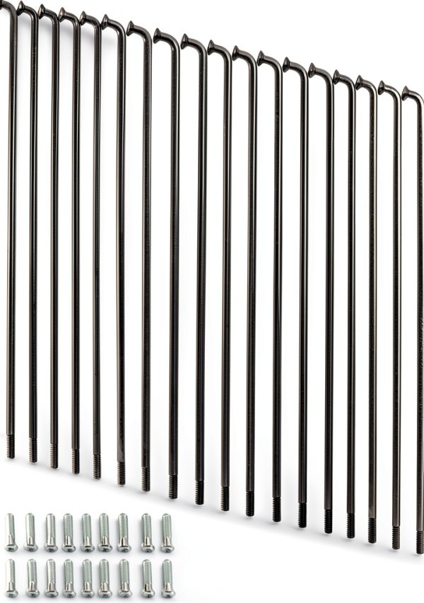 Bike Spokes 12G Steel Bicycle Spokes for All Bikes-0