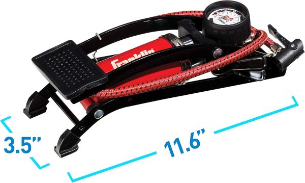 Franklin Sports High Pressure Foot Pump-7