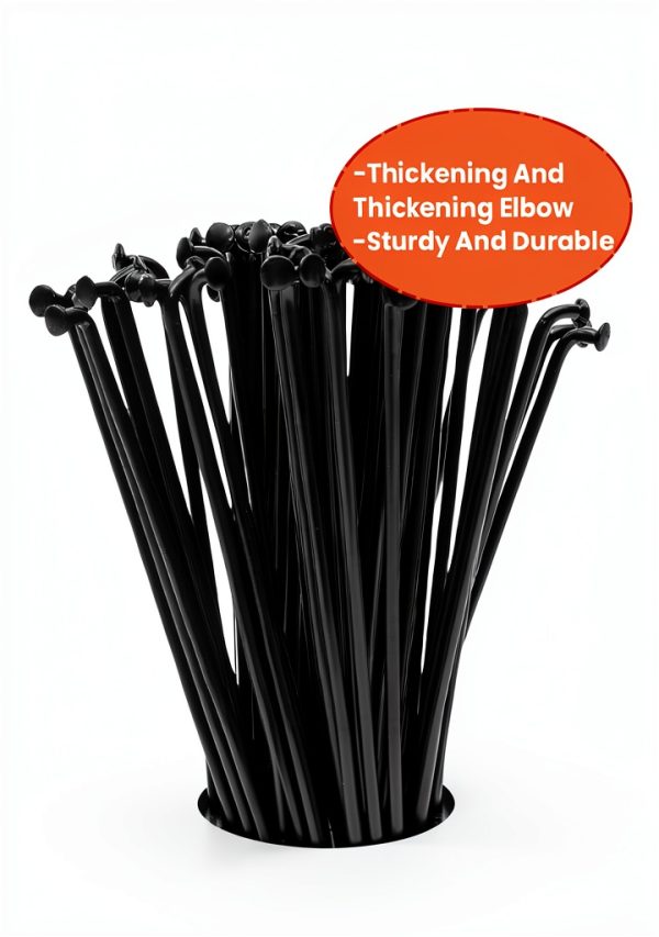 Bike Spokes 12G Steel Bicycle Spokes for All Bikes-4
