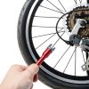 QWORK Bike Spoke Wrench Set Red Hex 10pc-6