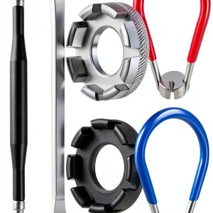 Bike Spoke Tool Kit Mudder Metal 6‑Piece Set-0