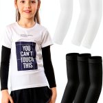 Kids Compression Arm Sleeves Nylon Spandex Unisex-0