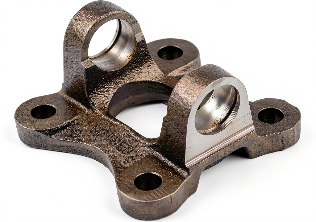 Spicer flange yoke installed in a truck steering system