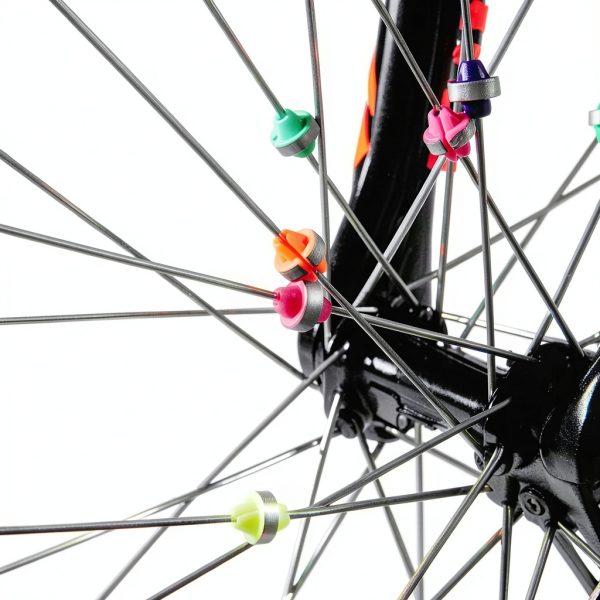 Bike Spoke Beads Salzmann Multicolour Polymer-1