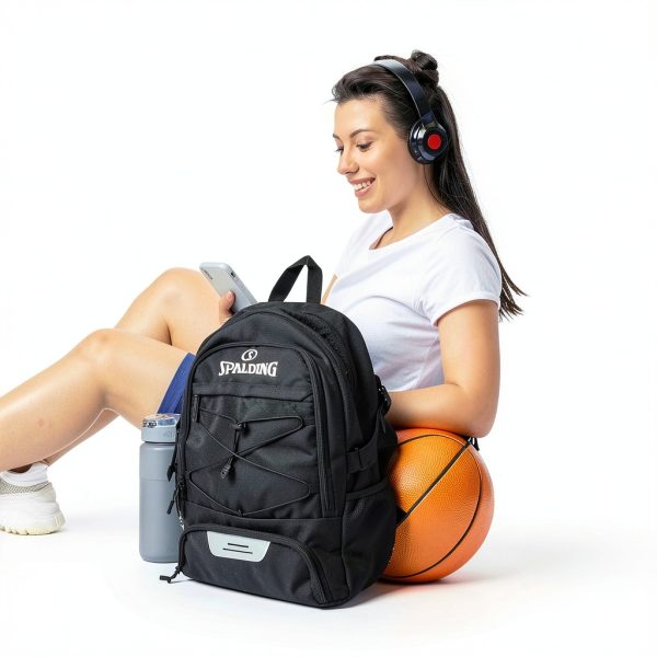 Spalding Basketball Backpack Black Ultimate-5