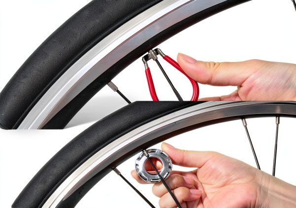 Bike Spoke Tool Kit Mudder Metal 6‑Piece Set-5