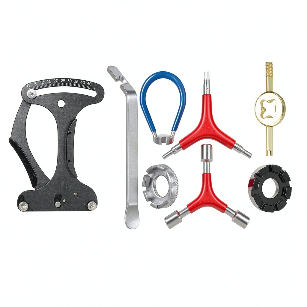 Bicycle Spoke Tool Kit contents