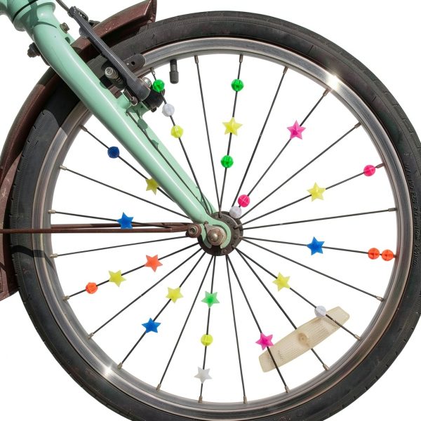 Bike Spoke Decorations YuCool Plastic Round Set-1