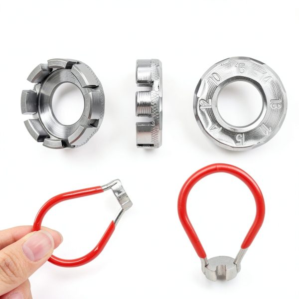 Bike Spoke Wrench TachyonHold Metal Flat Design-1