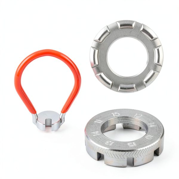 Qxutiwy Bike Spoke Wrench Chrome Steel-1