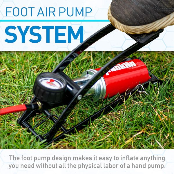 Franklin Sports High Pressure Foot Pump-3