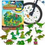 Wheely Bikes Dinosaur Bike Spoke Decorations for Kids-0