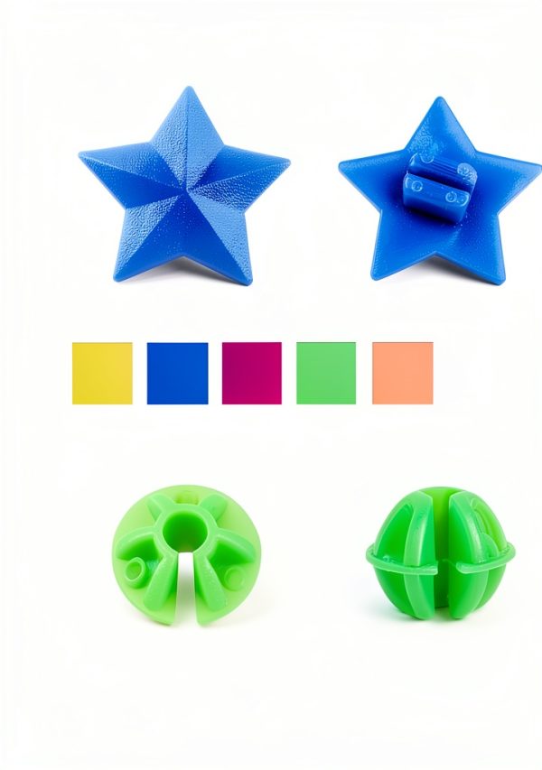 Bike Spoke Decorations YuCool Plastic Round Set-2