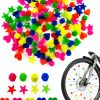Bike Spoke Decorations OWMOSYX Style 1 Plastic Beads-0