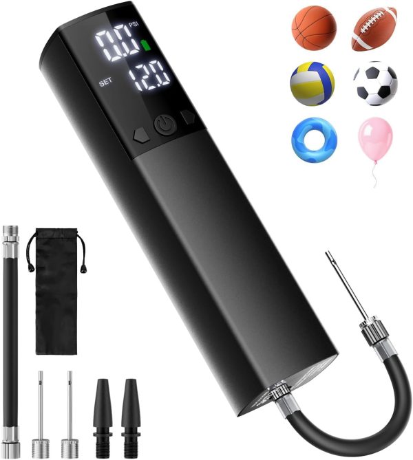 Motorenbau Electric Ball Pump Portable Black-0