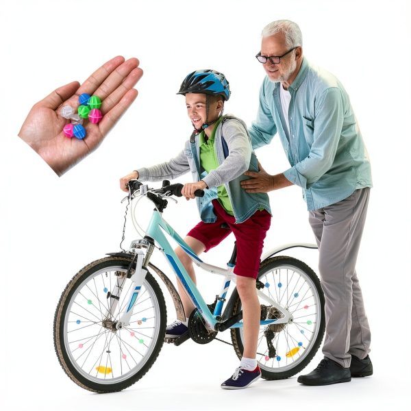 Nanaborn Bike Spoke Beads Plastic Luminous Kids-2