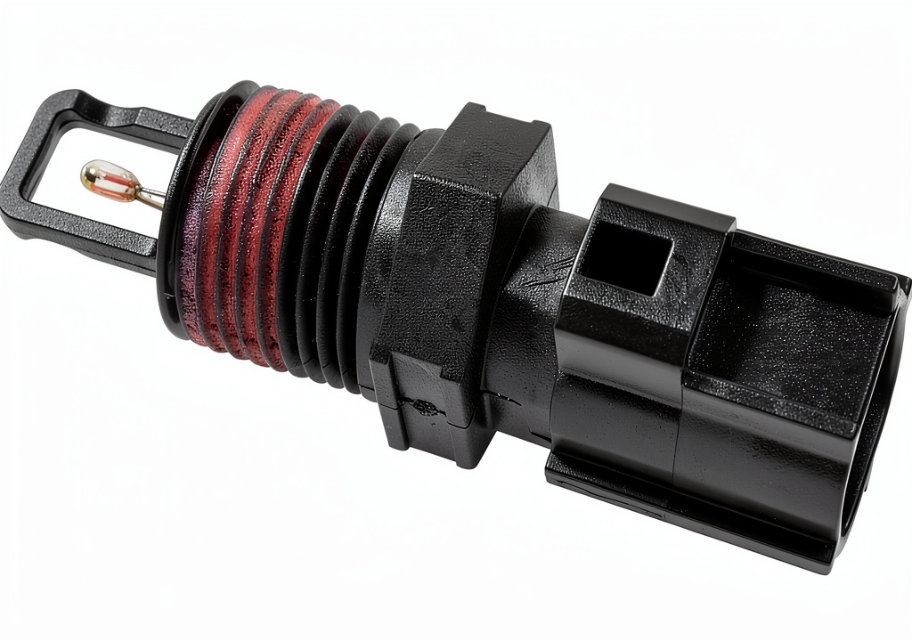 Engine intake manifold temperature sensor installed on a vehicle's intake manifold