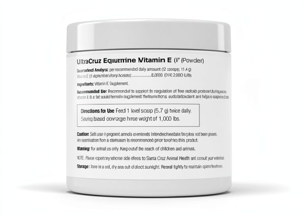 UltraCruz Equine Natural Vitamin E Powder 4 lb Santa Cruz-6