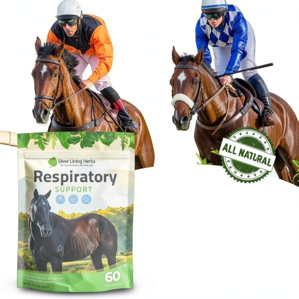 Silver Lining Herbs Respiratory Support for Horses - Lung Cleanse 1lb-7