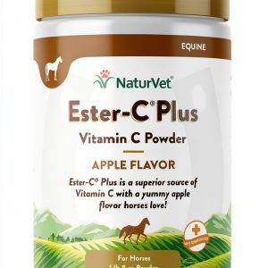 NaturVet Ester-C Plus Powder 1.5 lb Horse Vitamin Supplement-0