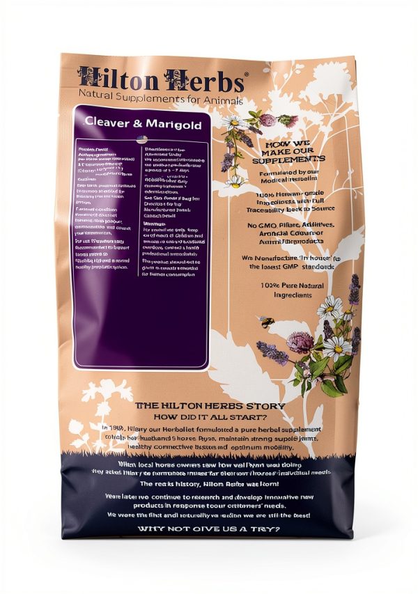 Hilton Herbs Cleavers Marigold Lymphatic Support for Horses – 70009-1