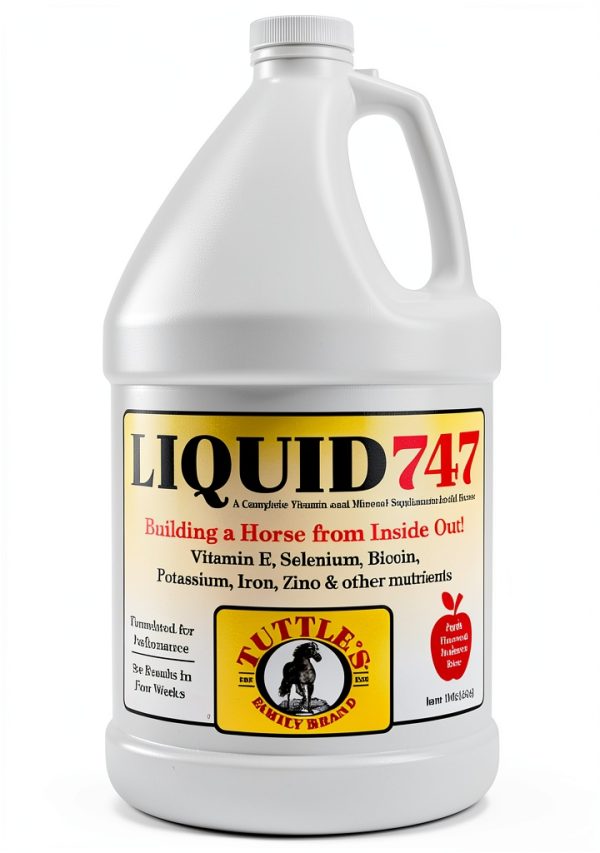 Equine D GAL Tuttle's Liquid 747 Feed Supplement by YTEX Vitamin Blend-0
