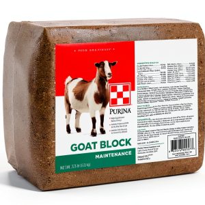 Goat Mineral Supplement Block by Purina 33 lb All Types & Lifestages-0