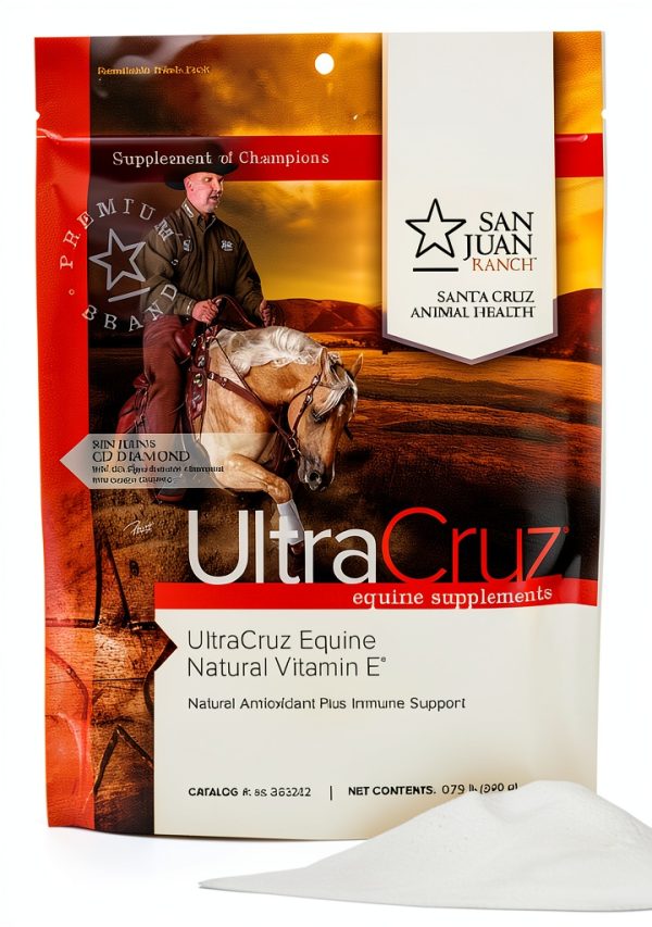 UltraCruz Equine Natural Vitamin E Powder 0.75 lb Horse Supplement-0
