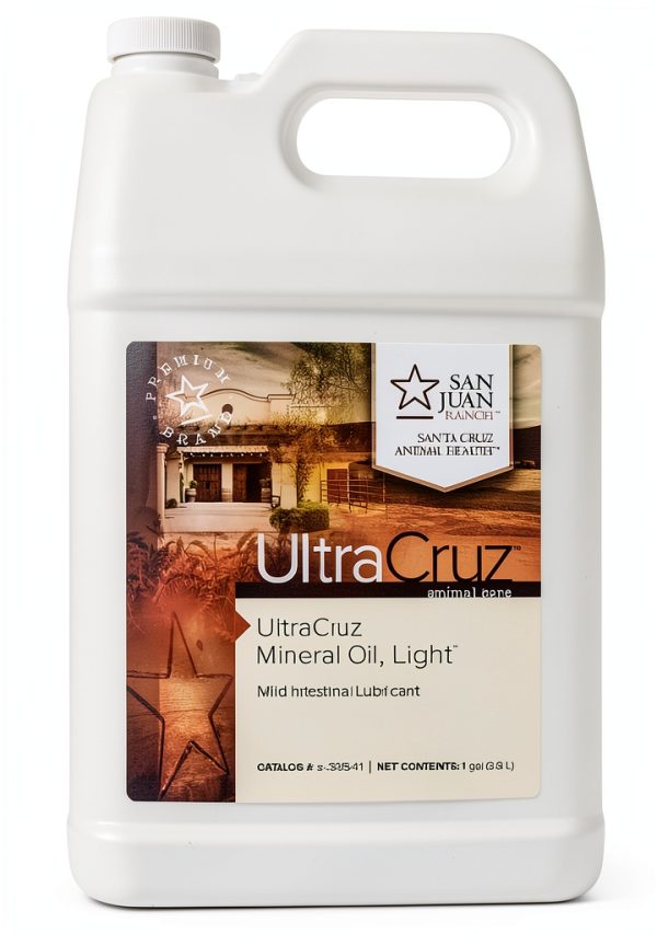 UltraCruz Mineral Oil Light 1 Gallon Horse and Livestock Laxative-0