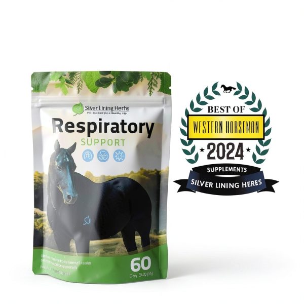 Silver Lining Herbs Respiratory Support for Horses - Lung Cleanse 1lb-4