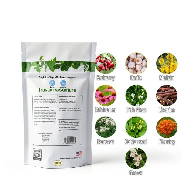 Silver Lining Herbs Respiratory Support for Horses - Lung Cleanse 1lb-2