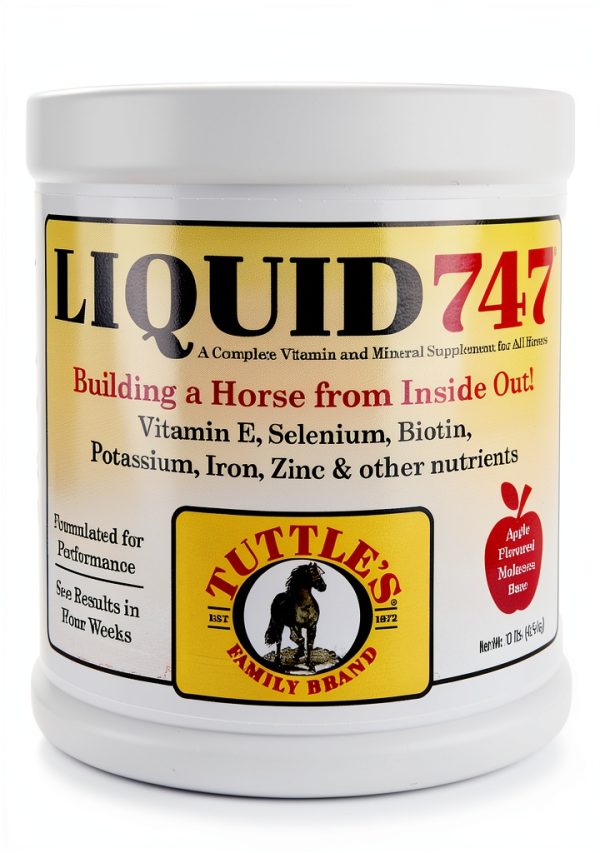 Equine D GAL Tuttle's Liquid 747 Feed Supplement by YTEX Vitamin Blend-1