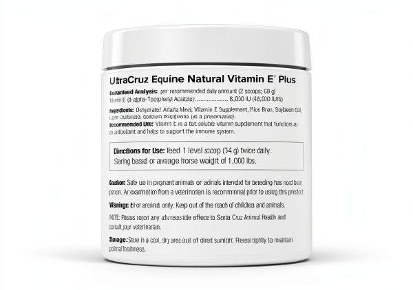 Ultracruz Equine Natural Vitamin E Plus 2 lb Horse Supplement-4