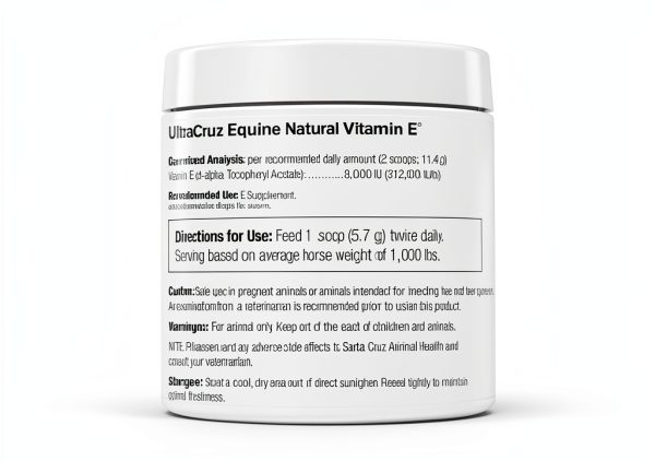 UltraCruz Equine Natural Vitamin E Powder 4 lb Santa Cruz-1