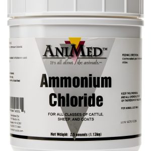 AniMed Powder 99.9-Percent Ammonium Chloride for Horses Dogs Cats Cows Sheep and Goats, 2.5-Pound…-0