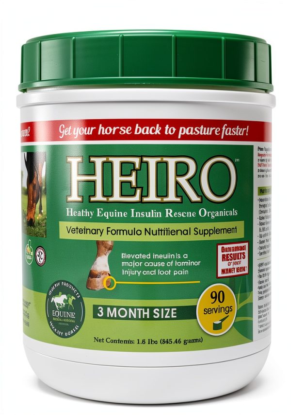 Heiro Healthy Equine Horse Insulin Resistant Rescue Organicals 30, 40, 60, 90, or 180 Day Supply-0